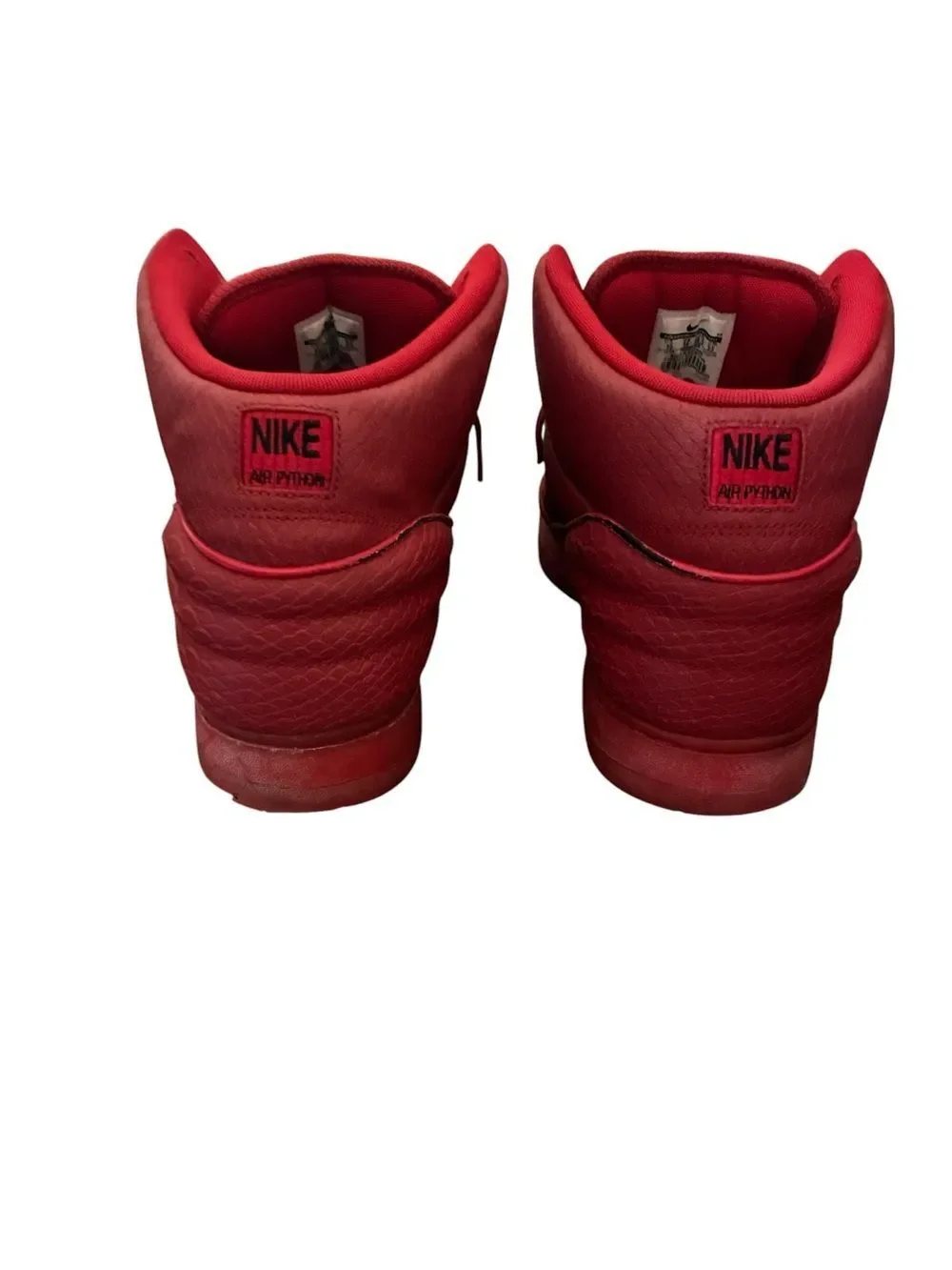 Nike Red High-Top Athletic Sneakers Men’s Size 15